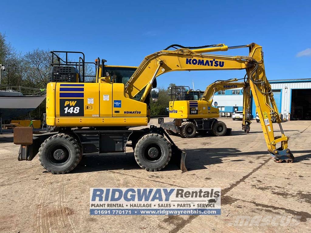 Komatsu PW 148-11 حفارات بعجل
