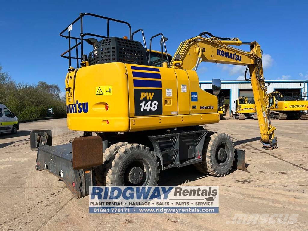 Komatsu PW 148-11 حفارات بعجل