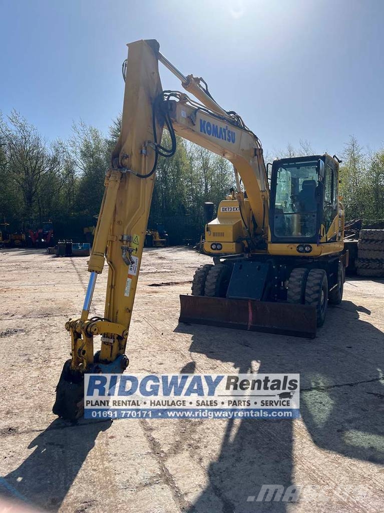 Komatsu PW 148-11 حفارات بعجل