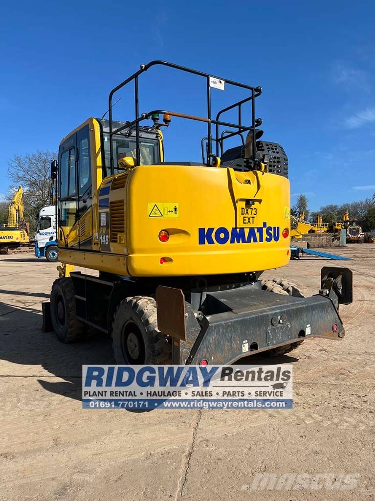 Komatsu PW 148-11 حفارات بعجل