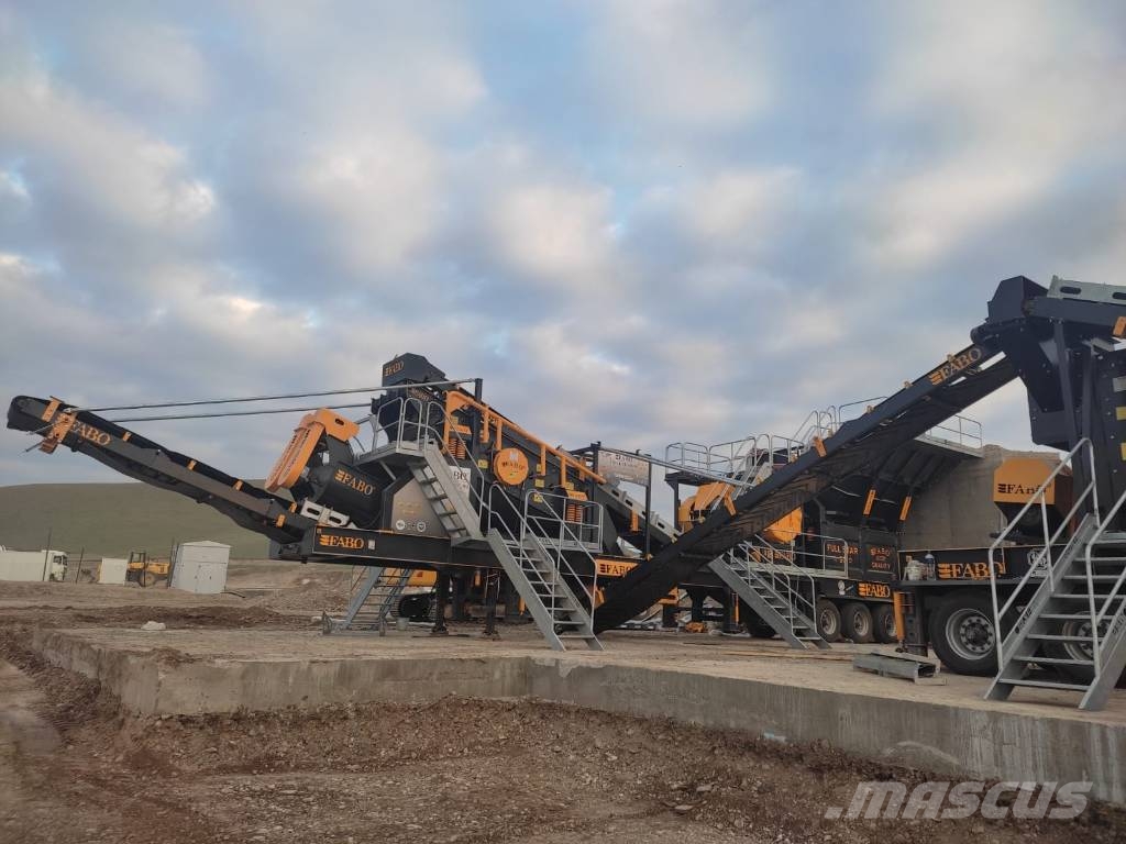 Fabo FULLSTAR-110 INSTALLATION DE CONCASSAGE, CRIBLAGE Mobile crushers