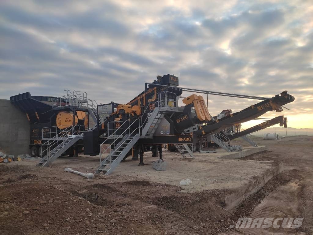 Fabo FULLSTAR-110 INSTALLATION DE CONCASSAGE, CRIBLAGE Mobile crushers