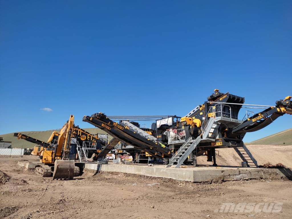 Fabo FULLSTAR-110 INSTALLATION DE CONCASSAGE, CRIBLAGE Mobile crushers