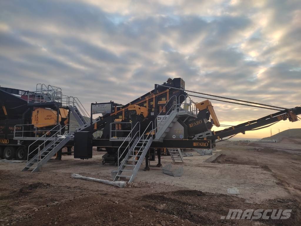 Fabo FULLSTAR-110 INSTALLATION DE CONCASSAGE, CRIBLAGE Mobile crushers
