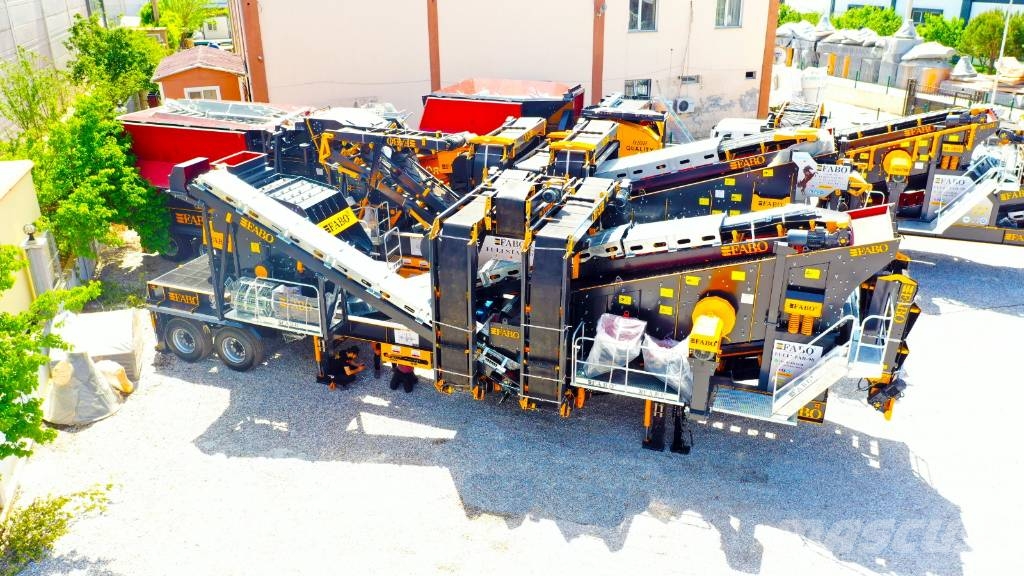 Fabo FULLSTAR-110 INSTALLATION DE CONCASSAGE, CRIBLAGE Mobile crushers