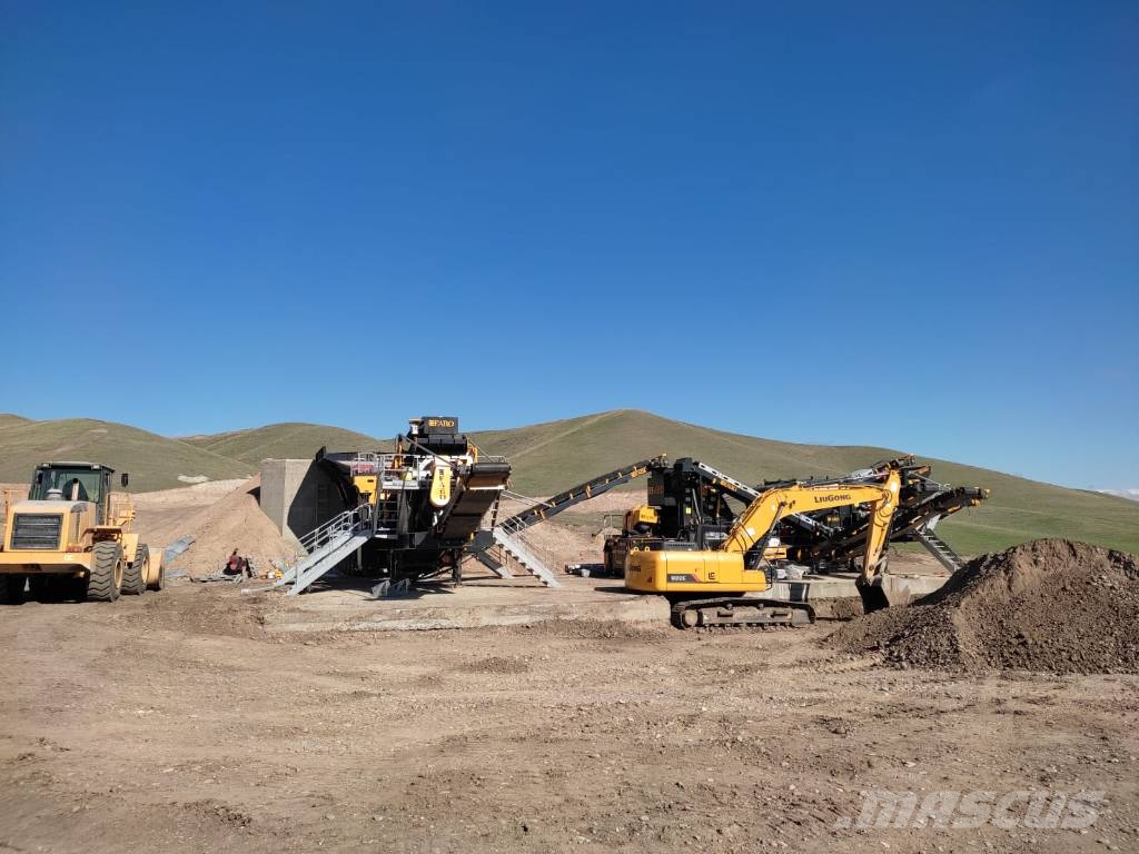 Fabo FULLSTAR-110 INSTALLATION DE CONCASSAGE, CRIBLAGE Mobile crushers
