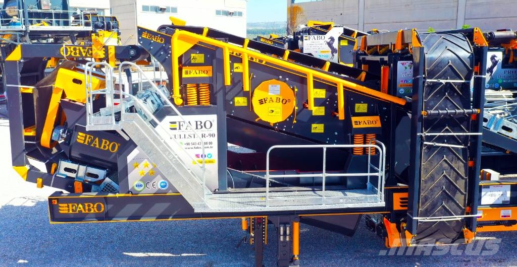 Fabo FULLSTAR-110 INSTALLATION DE CONCASSAGE, CRIBLAGE Mobile crushers