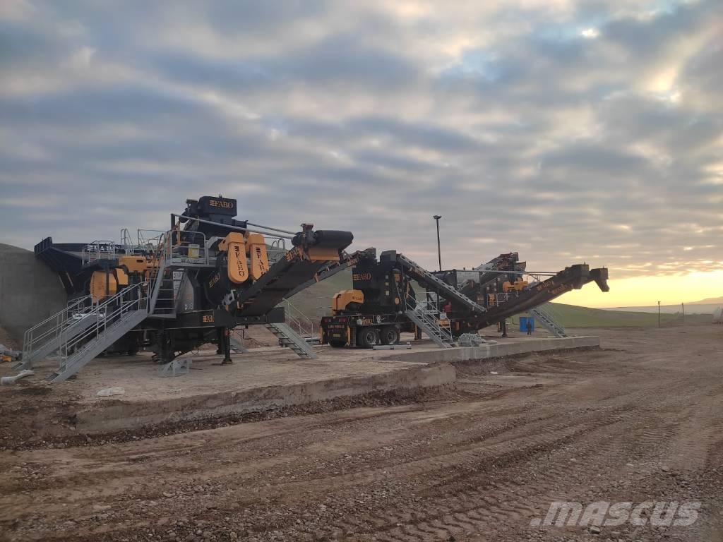 Fabo FULLSTAR-110 INSTALLATION DE CONCASSAGE, CRIBLAGE Mobile crushers