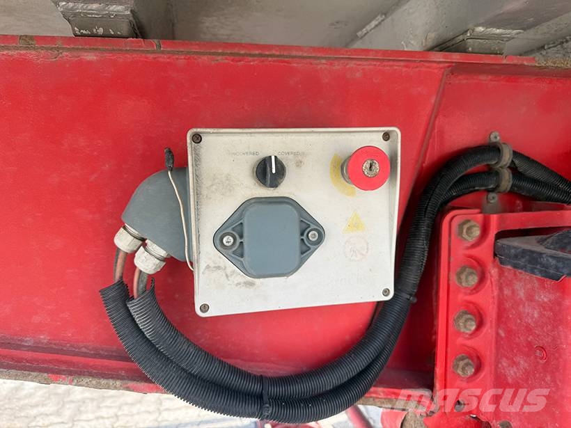 HK TIPPER Transfer tipper / Transferauflieger 38 m3 Semirremolques de volteo