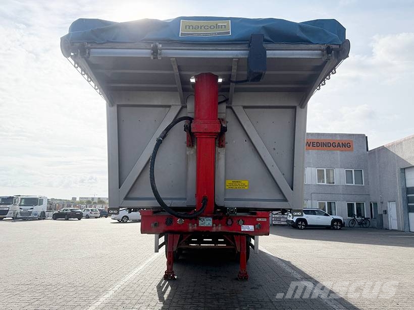 HK TIPPER Transfer tipper / Transferauflieger 38 m3 Semirremolques de volteo