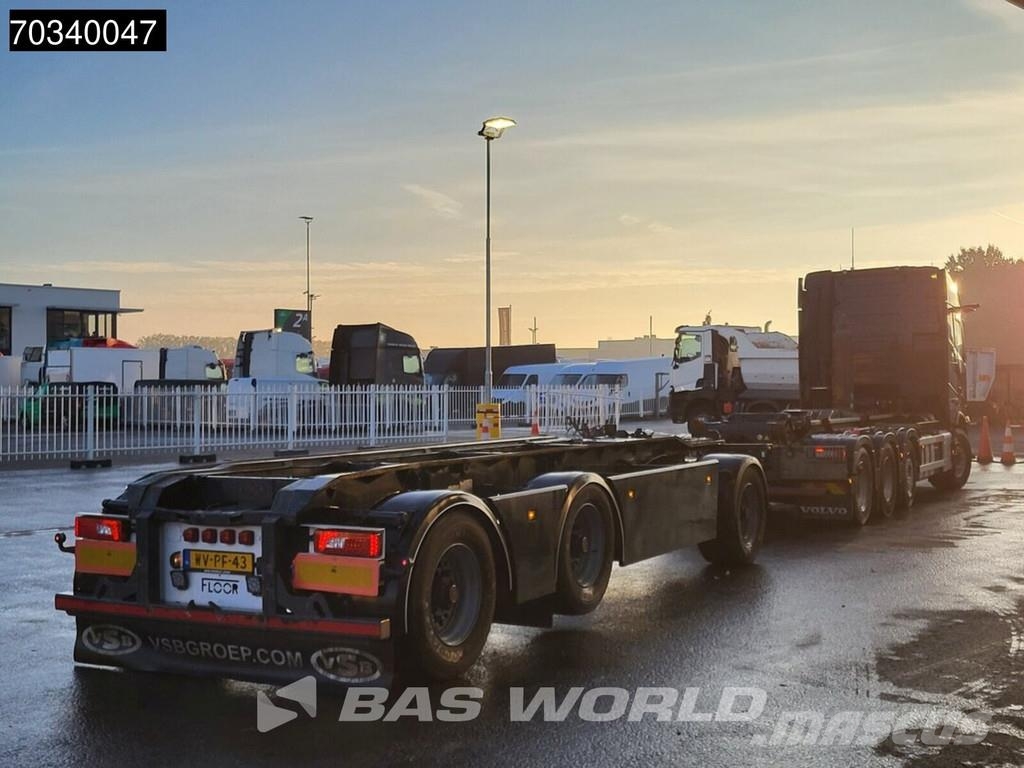 Volvo FH 540 FH 8X2 NL-Truck Combination VDL S30-6700 co Vrachtwagen met containersysteem