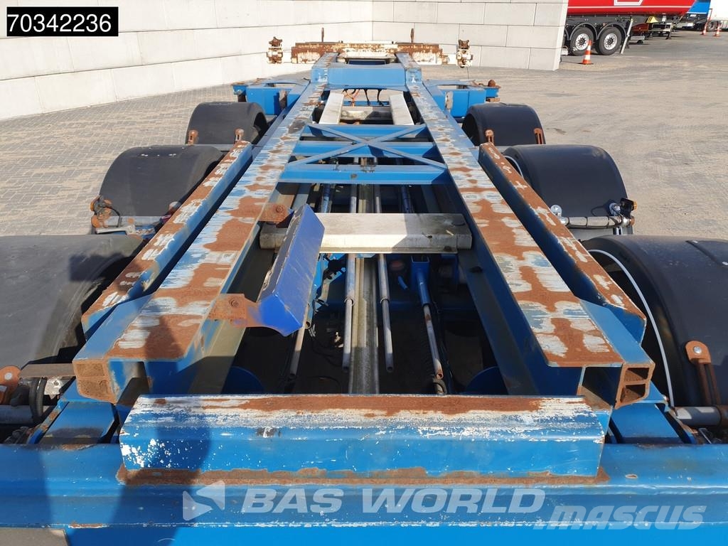 Renders - Has 3 axles Liftachse Mutl 45ft Containertrailer