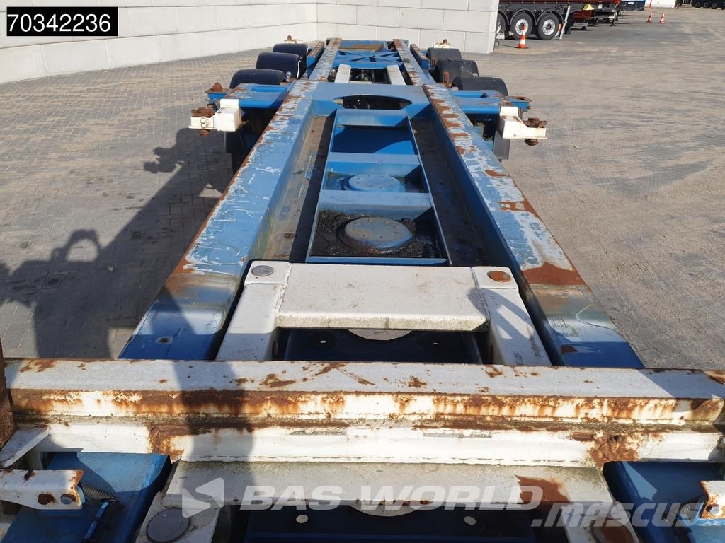 Renders - Has 3 axles Liftachse Mutl 45ft Containertrailer