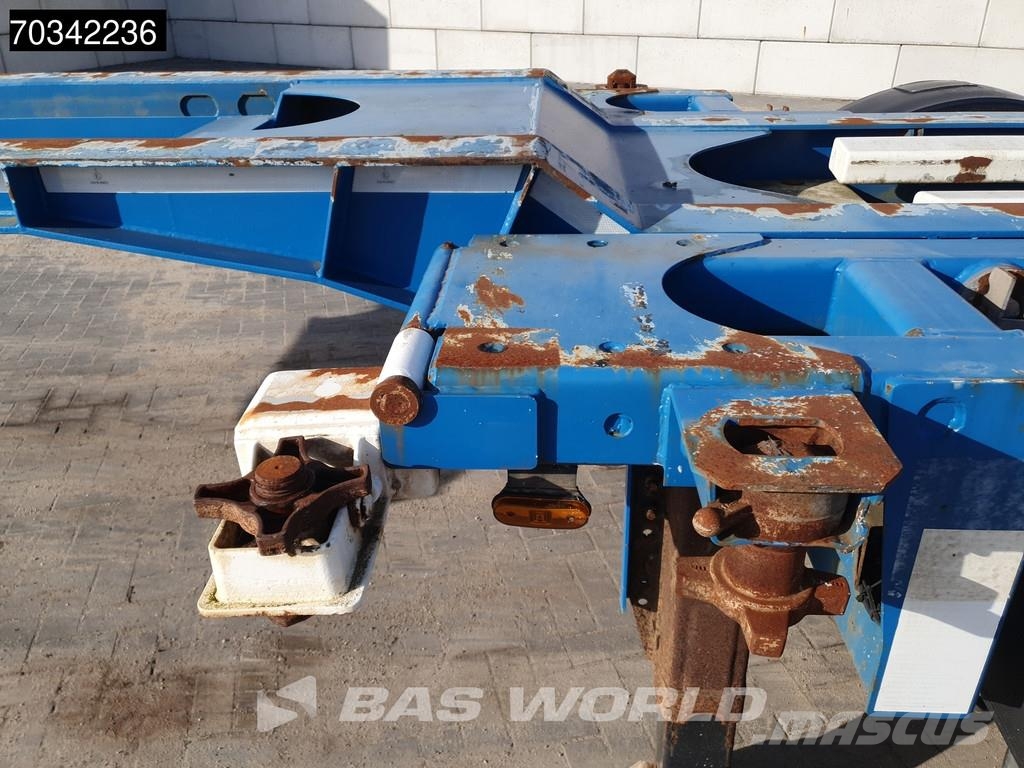 Renders - Has 3 axles Liftachse Mutl 45ft Containertrailer