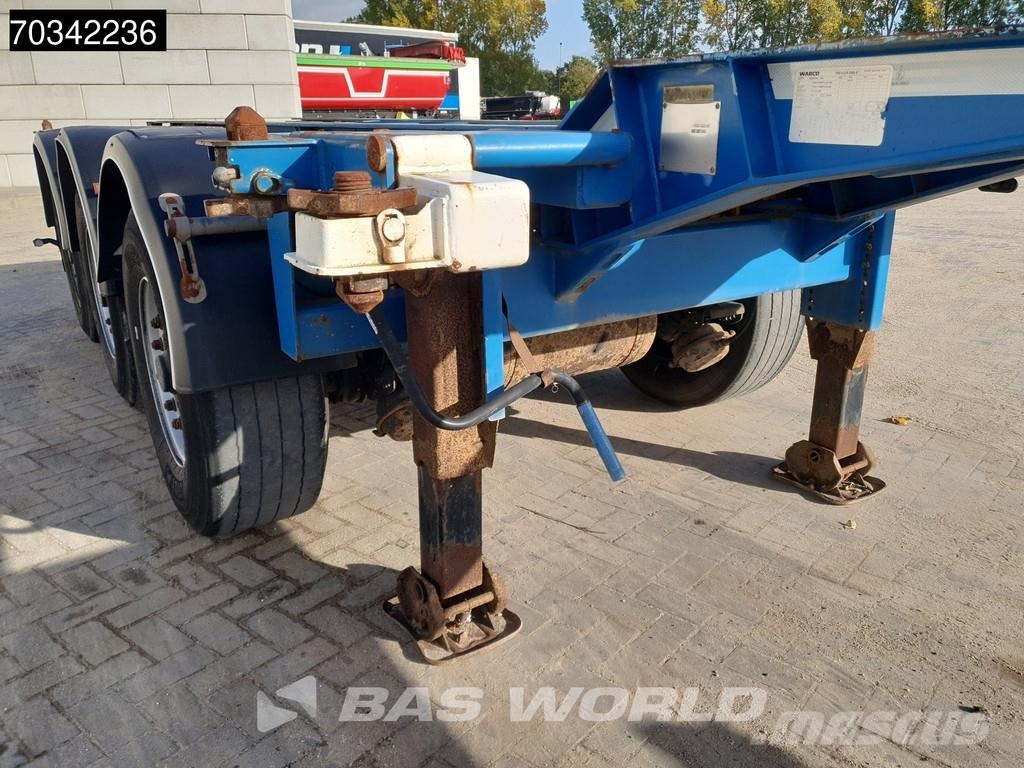 Renders - Has 3 axles Liftachse Mutl 45ft Containertrailer