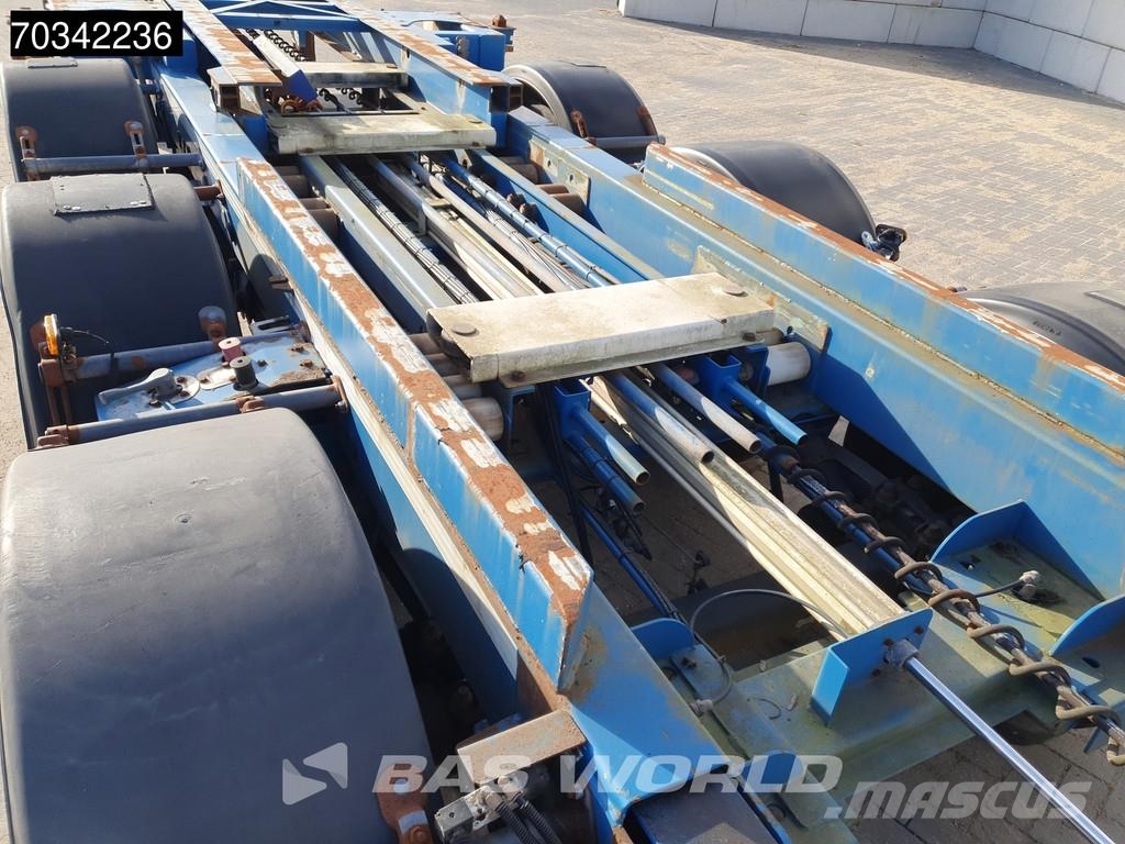 Renders - Has 3 axles Liftachse Mutl 45ft Containertrailer