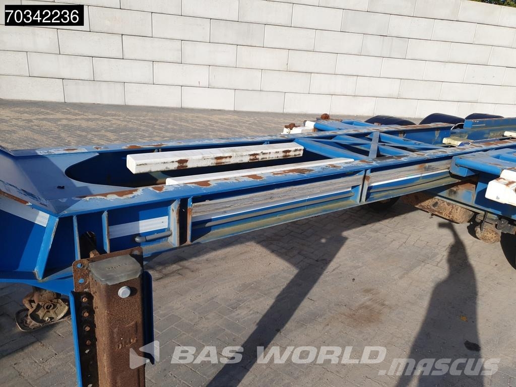 Renders - Has 3 axles Liftachse Mutl 45ft Containertrailer