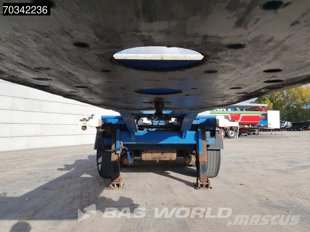 Renders - Has 3 axles Liftachse Mutl 45ft Containertrailer