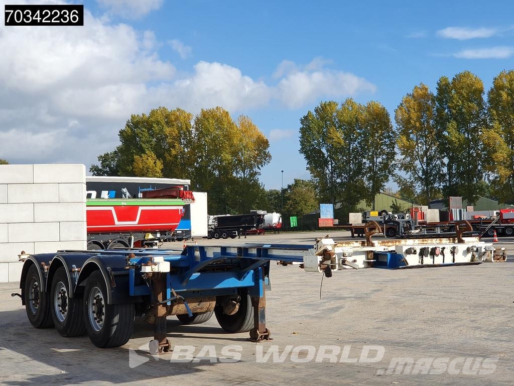 Renders - Has 3 axles Liftachse Mutl 45ft Containertrailer