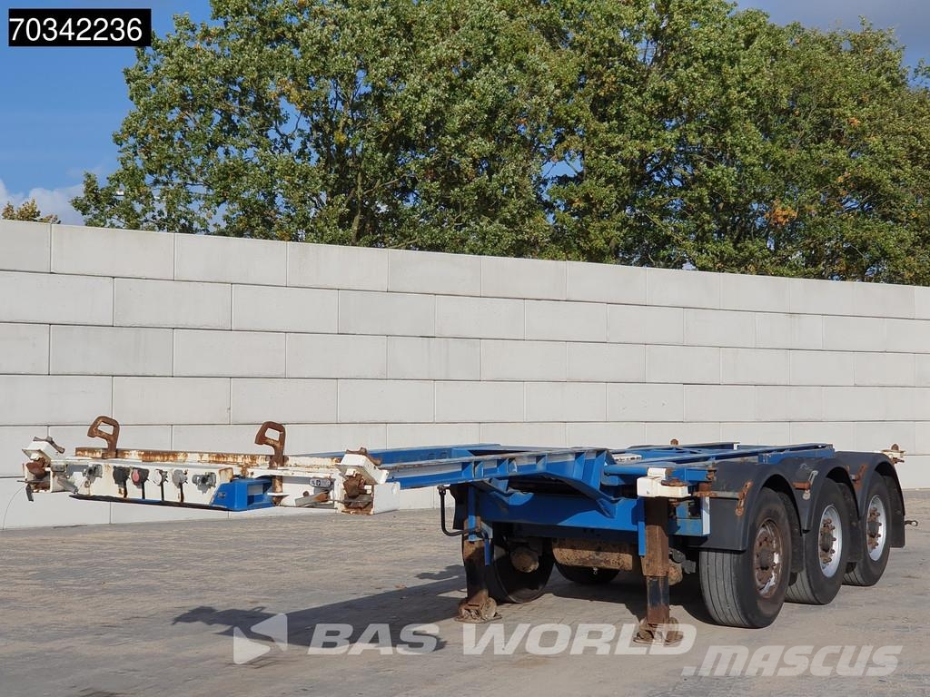 Renders - Has 3 axles Liftachse Mutl 45ft Containertrailer