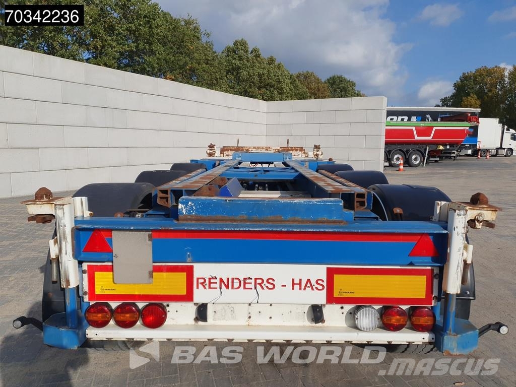 Renders - Has 3 axles Liftachse Mutl 45ft Containertrailer