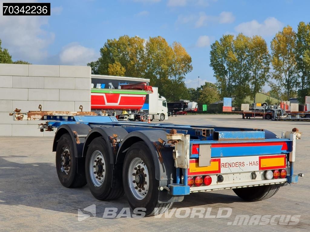 Renders - Has 3 axles Liftachse Mutl 45ft Containertrailer