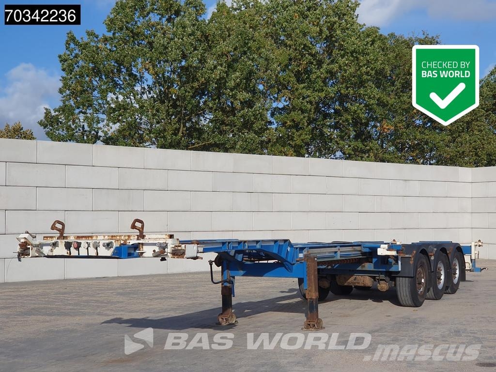 Renders - Has 3 axles Liftachse Mutl 45ft Containertrailer