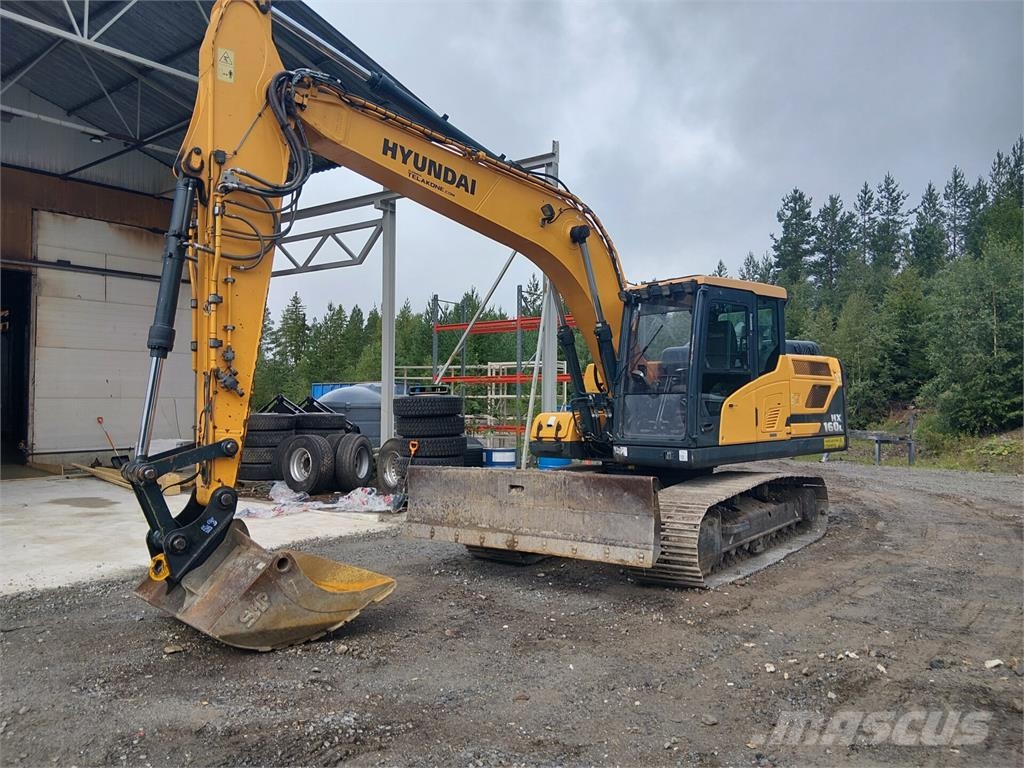 Hyundai HX160L Excavadoras sobre orugas