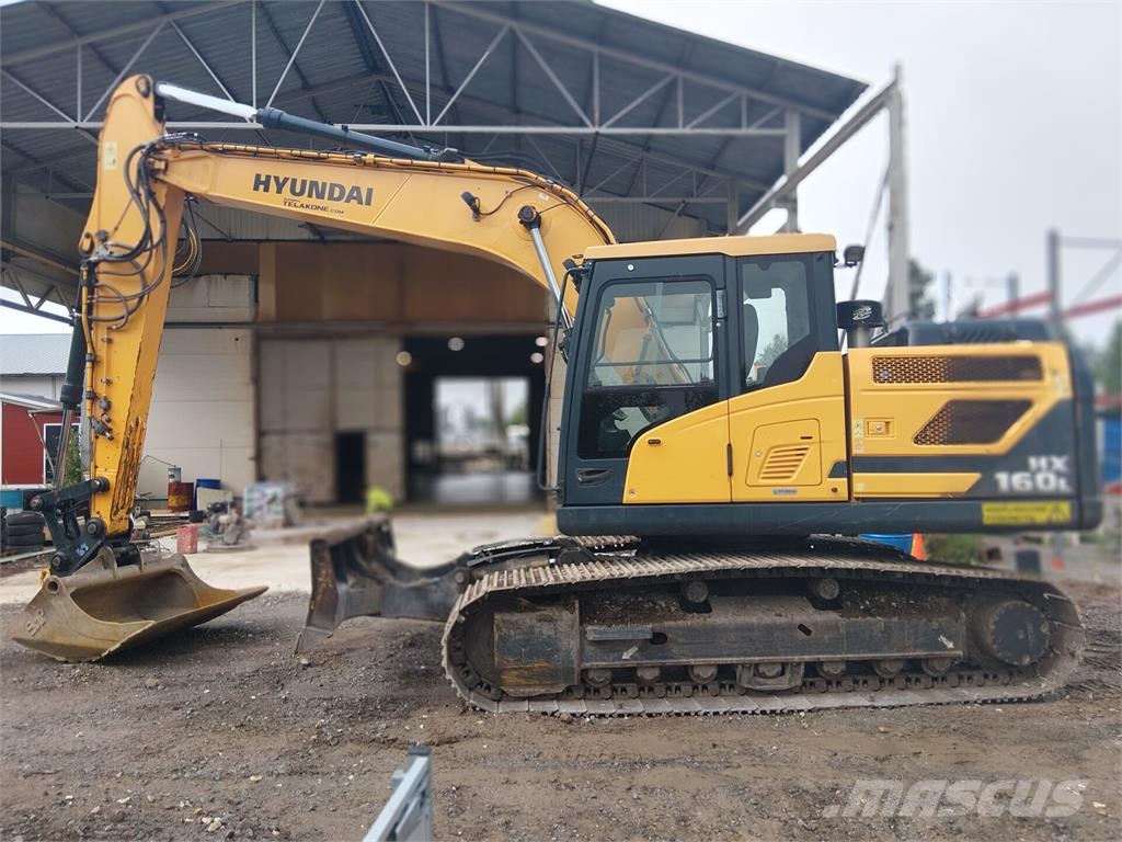 Hyundai HX160L Excavadoras sobre orugas
