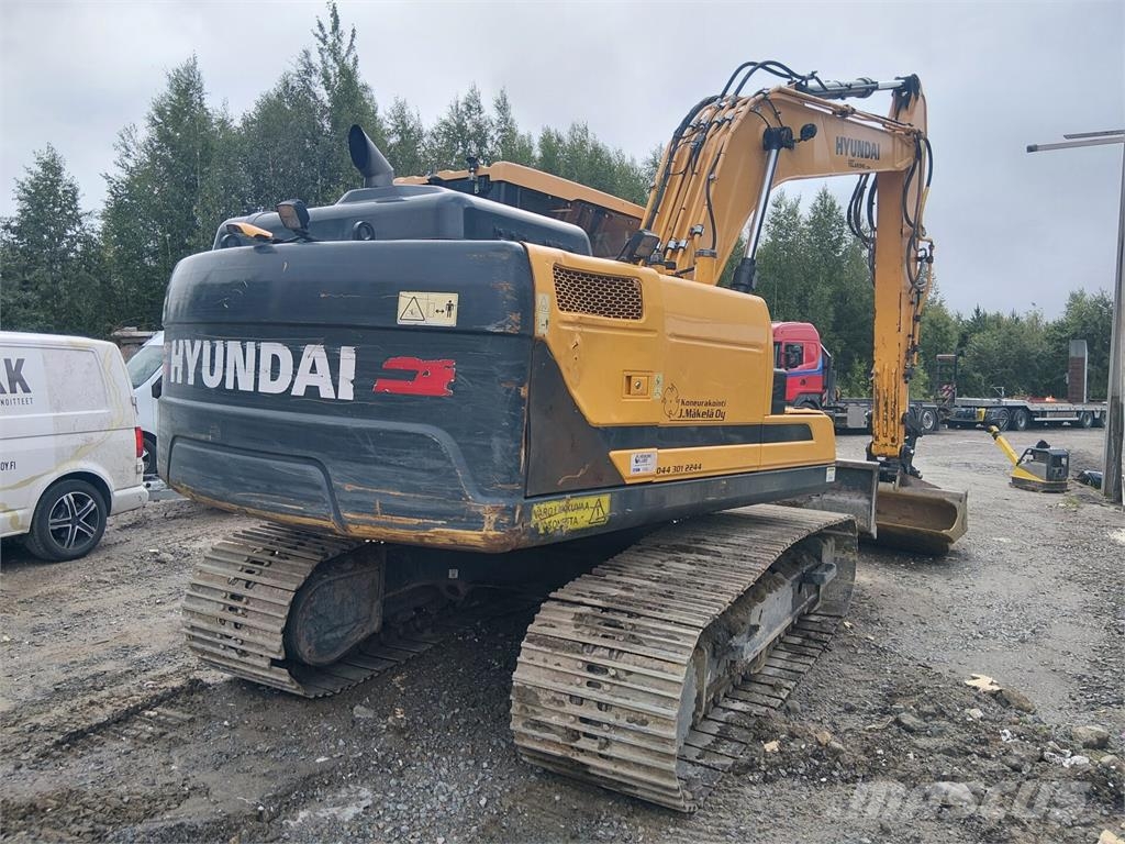 Hyundai HX160L Excavadoras sobre orugas