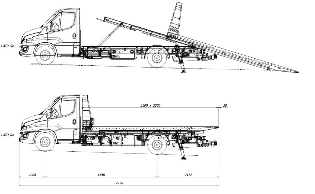 Iveco 70C 18 DE Vehicule de recuperare