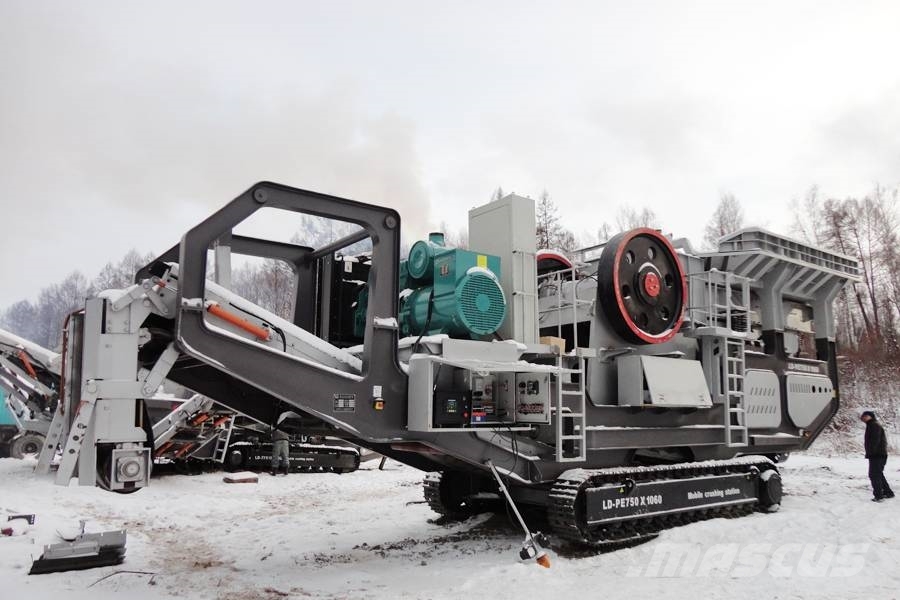 Liming YG938E69Station mobile de concasseur à mâchoire Mobile Brecher