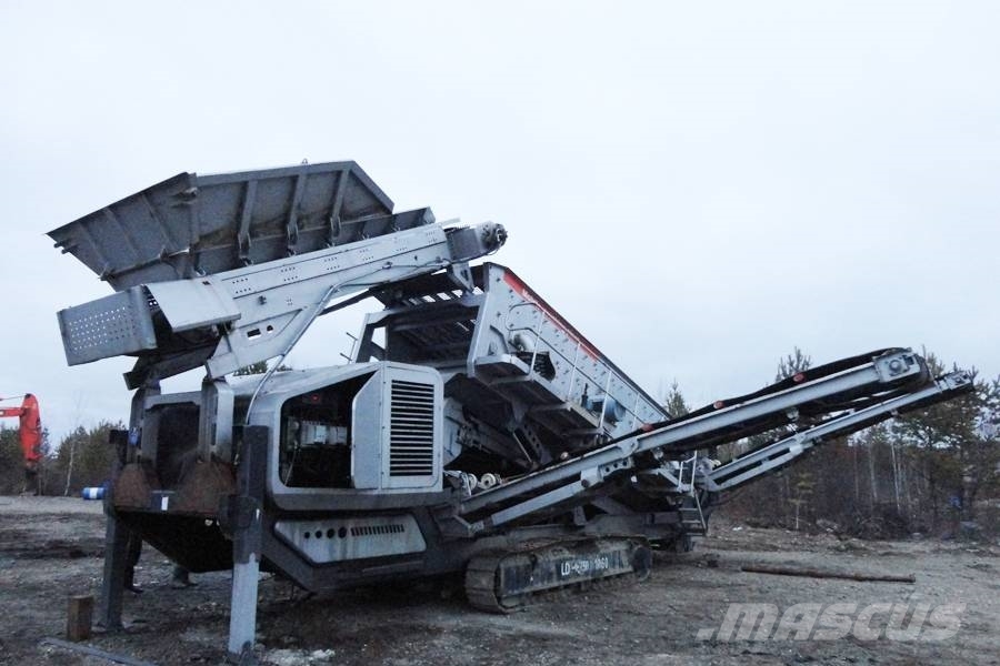 Liming YG938E69Station mobile de concasseur à mâchoire Mobile Brecher