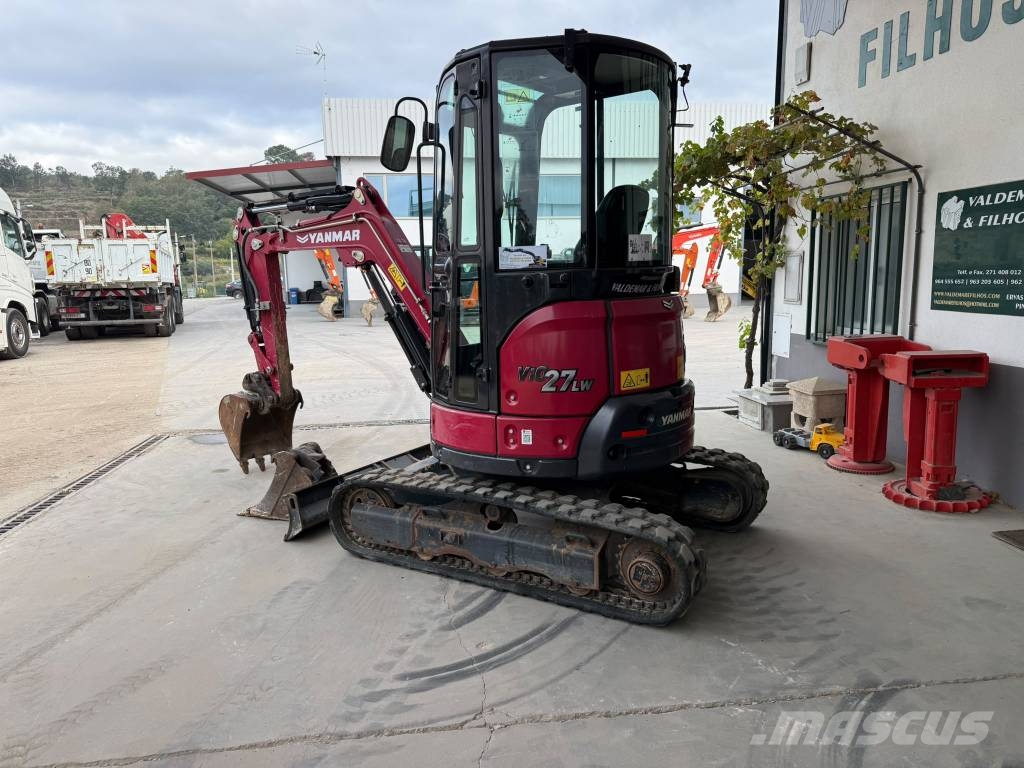 Yanmar Vio 27 حفارات صغيرة أقل من 7 طن (حفارات صغيرة)