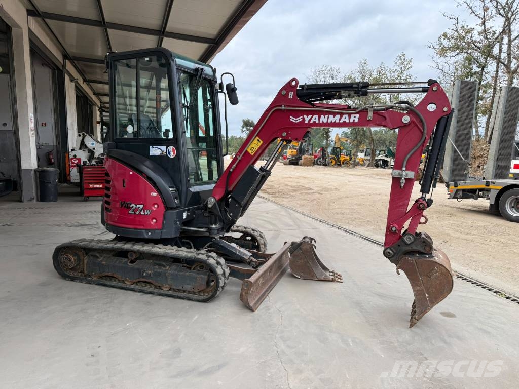 Yanmar Vio 27 حفارات صغيرة أقل من 7 طن (حفارات صغيرة)