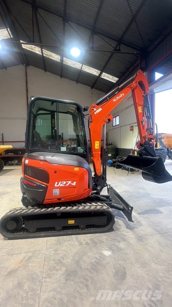 Kubota U 27-4 Minigravere <7t