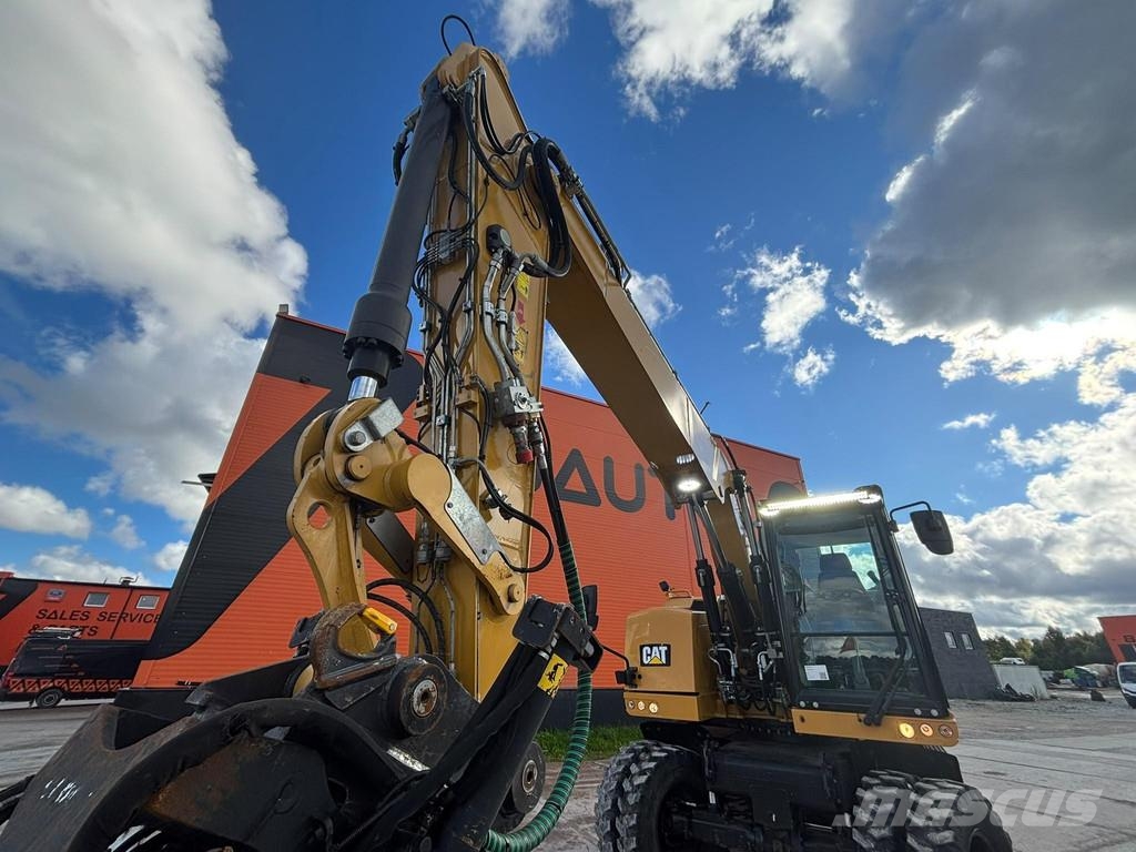 CAT M 314 F TILTROTATOR / CENTRAL LUBRICATION / AC Bagri na kolesih