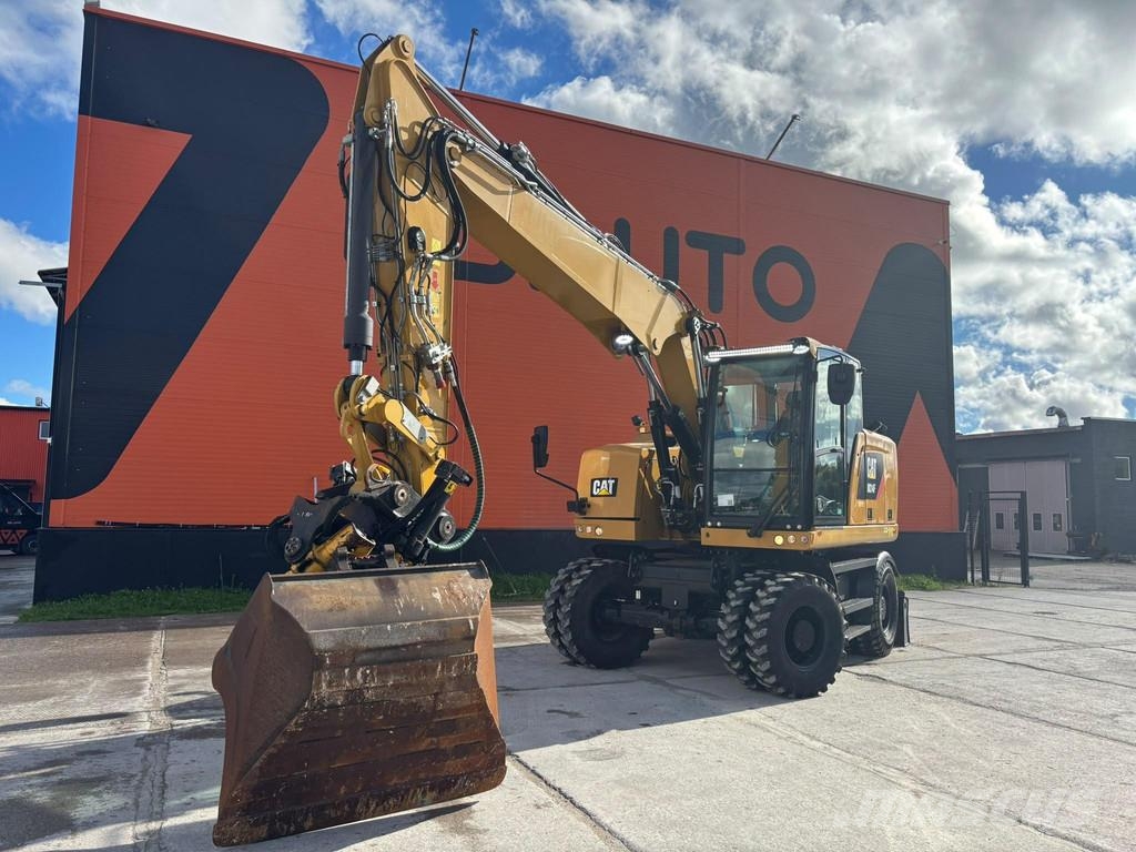 CAT M 314 F TILTROTATOR / CENTRAL LUBRICATION / AC Bagri na kolesih
