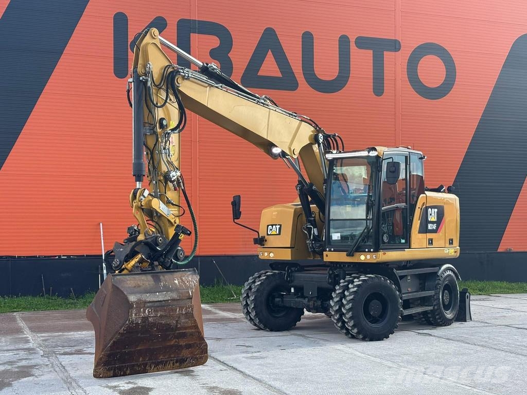 CAT M 314 F TILTROTATOR / CENTRAL LUBRICATION / AC Bagri na kolesih