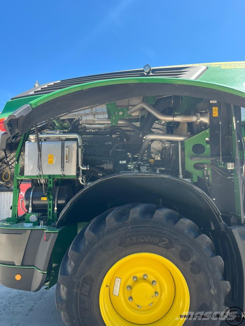 John Deere 9700 Samochodné kosačky