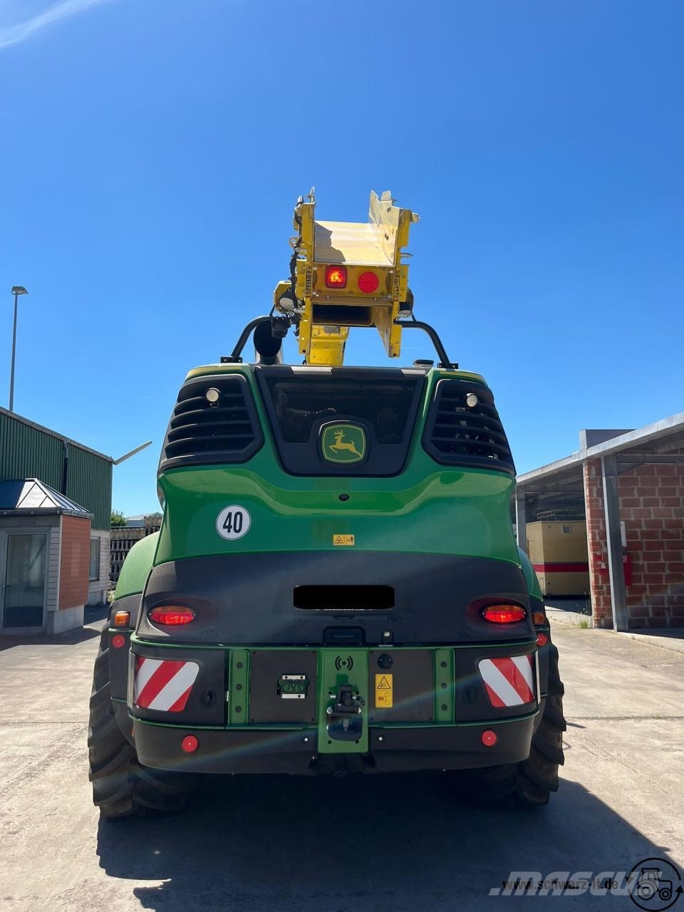 John Deere 9700 Samochodné kosačky