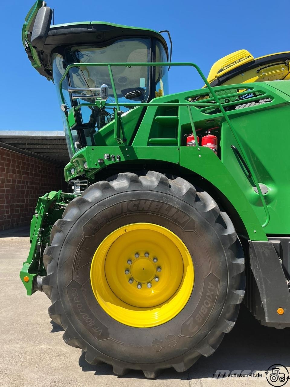 John Deere 9700 Samochodné kosačky