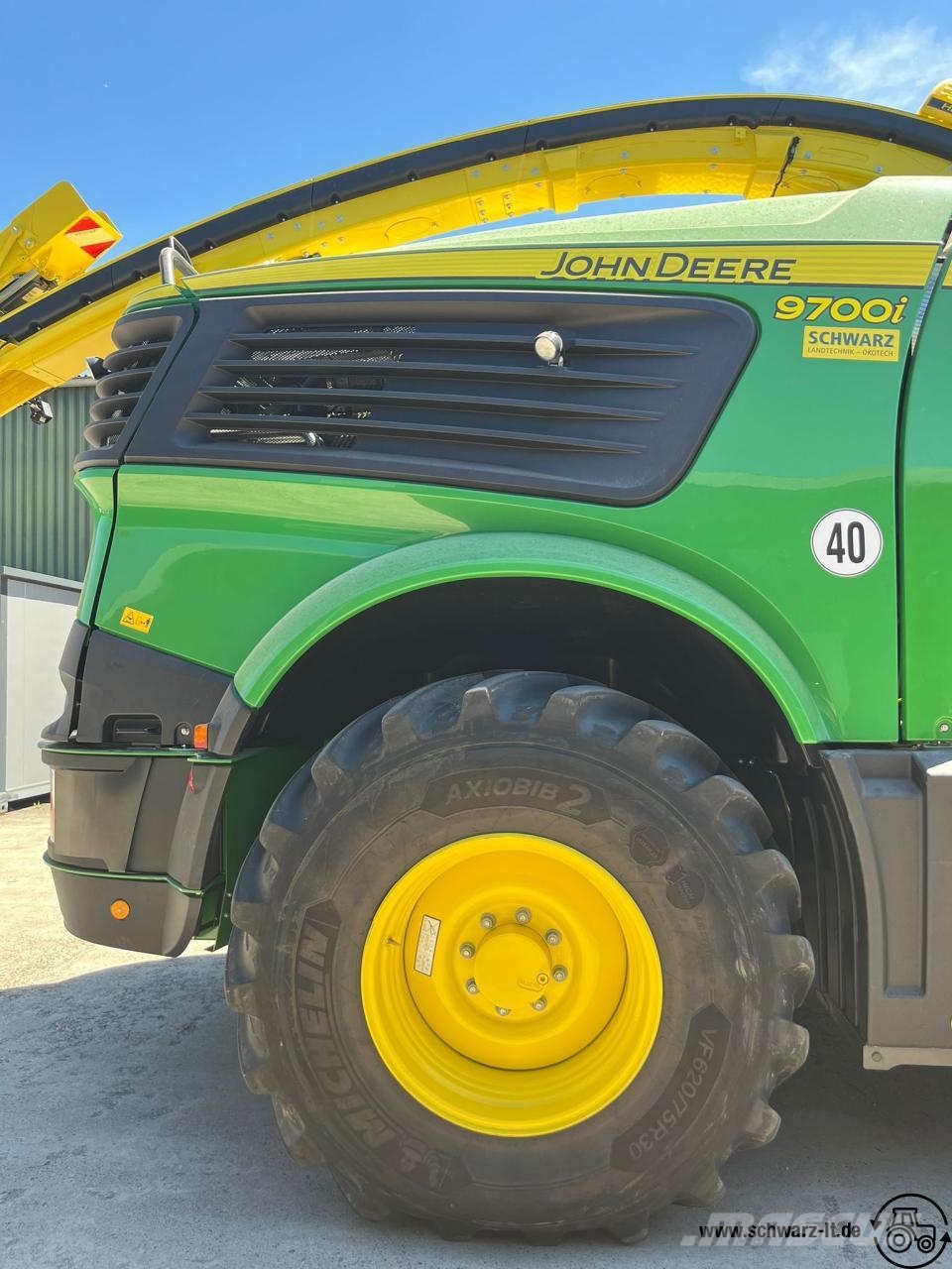 John Deere 9700 Samochodné kosačky