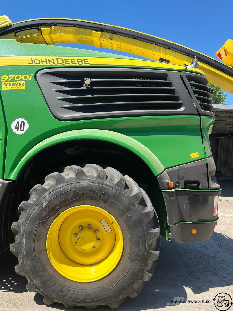 John Deere 9700 Samochodné kosačky