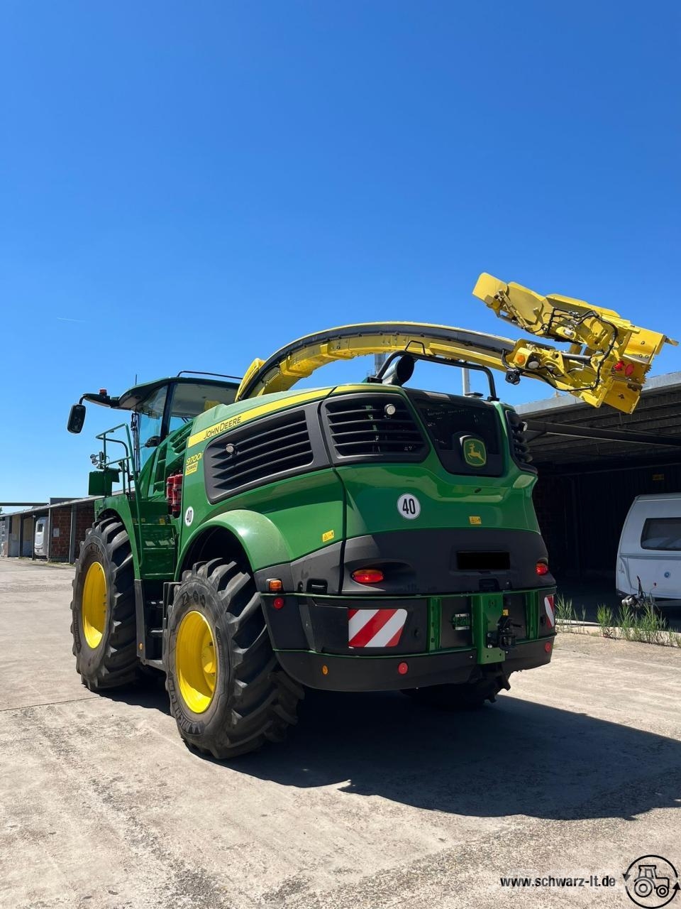 John Deere 9700 Samochodné kosačky