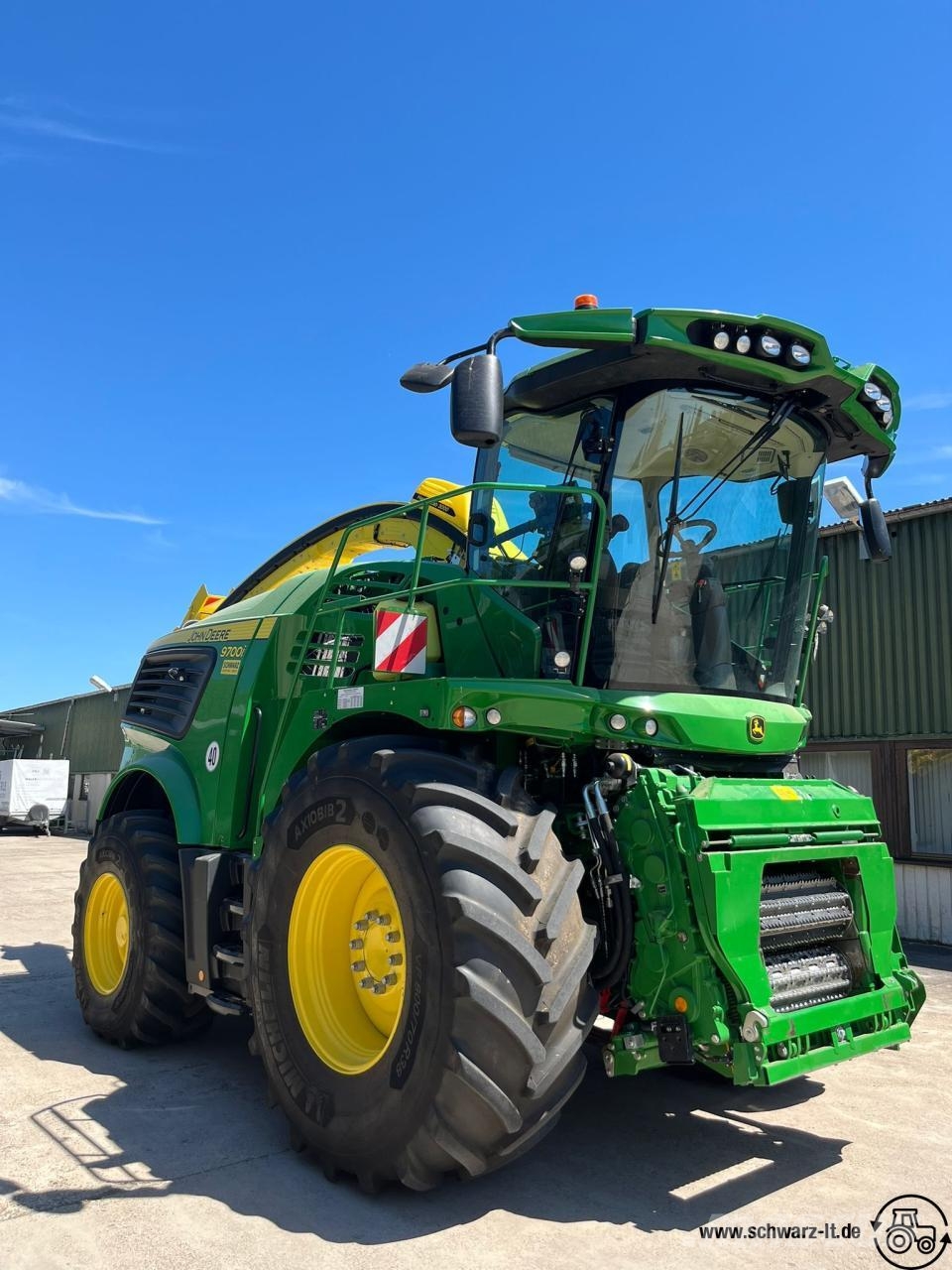 John Deere 9700 Samochodné kosačky