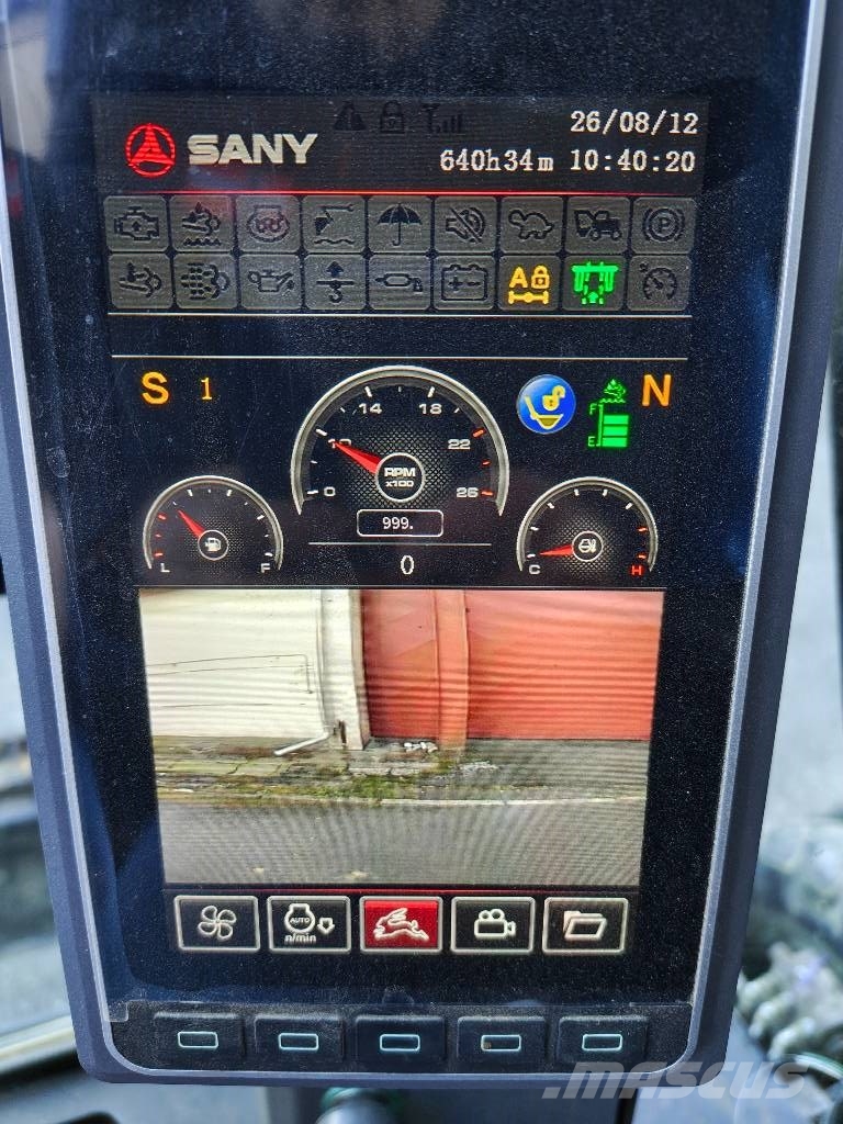 Sany SY 155 W Kolová rýpadla