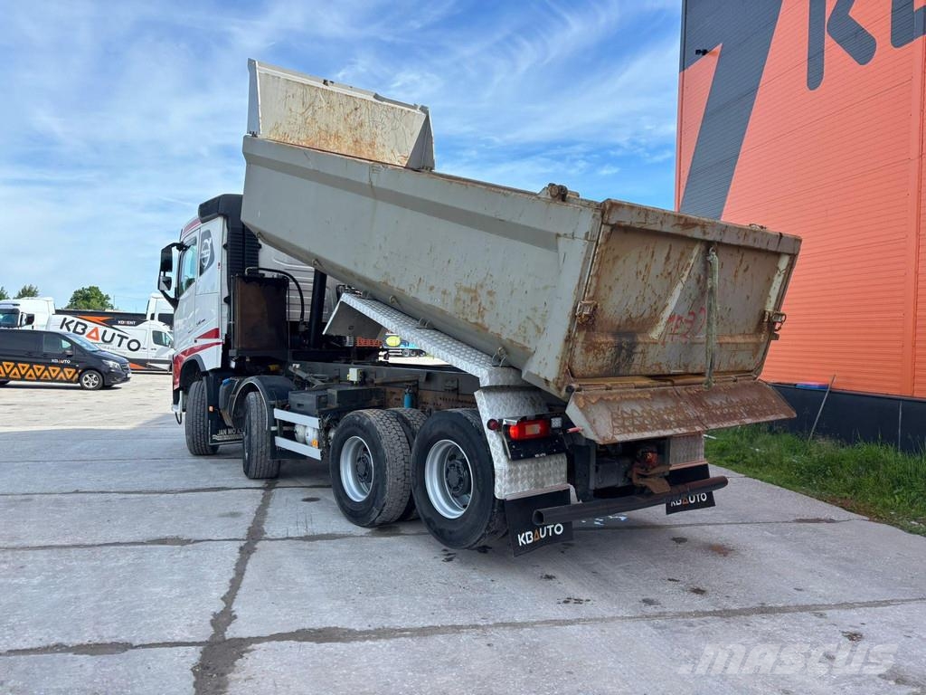 Volvo FH 540 8x4 RETARDER / TANDEM AXLE LIFT / BOX L=549 شاحنات قلابة