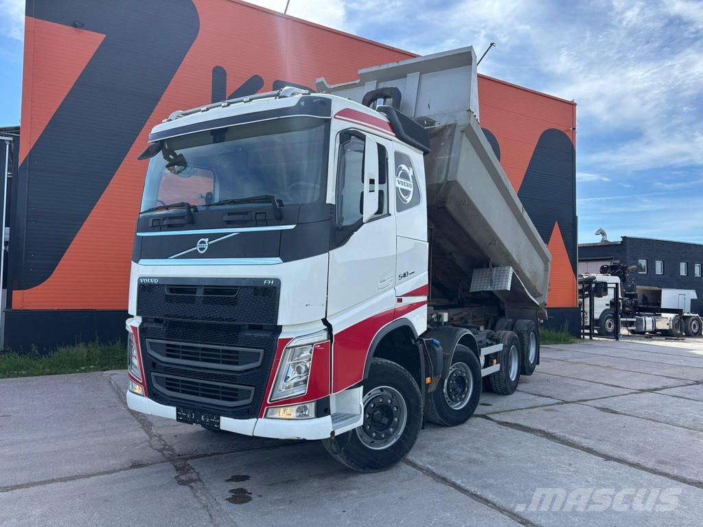Volvo FH 540 8x4 RETARDER / TANDEM AXLE LIFT / BOX L=549 شاحنات قلابة