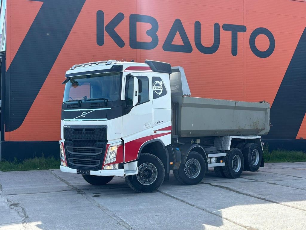 Volvo FH 540 8x4 RETARDER / TANDEM AXLE LIFT / BOX L=549 شاحنات قلابة
